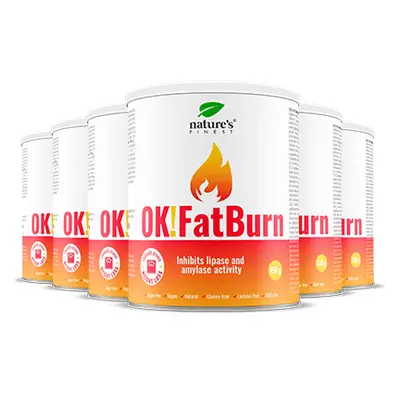 100% Băutură FatBurn | 6x OK!FatBurn® | cu ID-Alg® și L-Carnitină | Cele Mai Bune Arzătoare de G