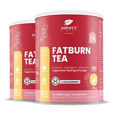 Fat Burn Slimming Tea 1+1 | Stimulează metabolismul | Ceai de armurariu | Ceai de valeriană | Ce