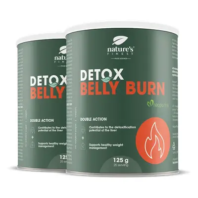 100% Belly Burn pentru bărbați + DETOX | 1+1 | Organic | Cel mai bun produs de slăbit pentru zon