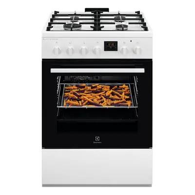 Electrolux Aragaz mixt SteamBake cm alb LKK660220W