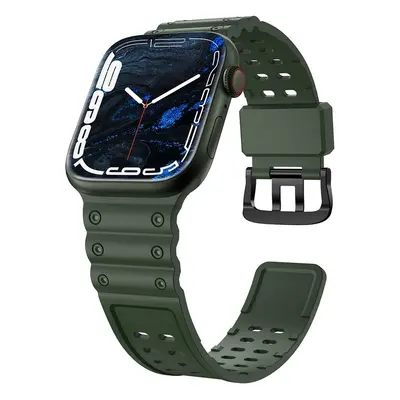 Curea Strap Triple pentru ceasuri Apple Watch SE / / / / / / / / (41/40/38mm), verde