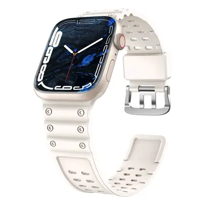 Curea Strap Triple pentru ceasuri Apple Watch SE / / / / / / / / (41/40/38mm), bej