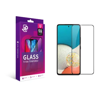 Sticlă de protecție JP Titan extra rezistentă, Samsung Galaxy A53 5G, neagră