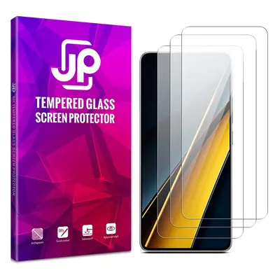 JP Long Pack Sticlă Temperată, Sticle pentru Telefon, Xiaomi Poco X6 5G