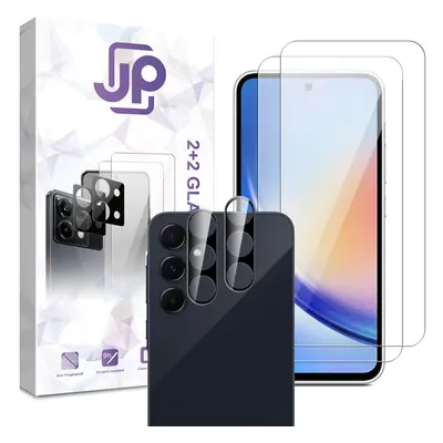 Pachet JP Combo, Set sticle securizate și protecții pentru cameră, Samsung Galaxy A35