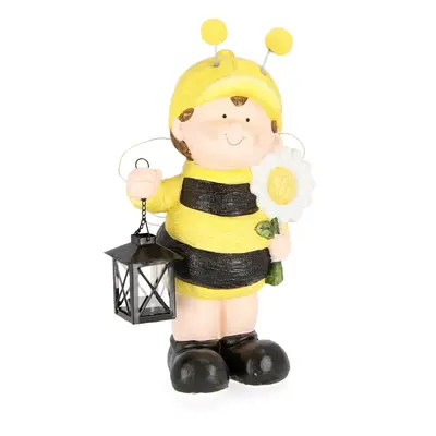 Decoratiune de gradina Apiary Girl, Bizzotto, x 39.5 cm, magneziu