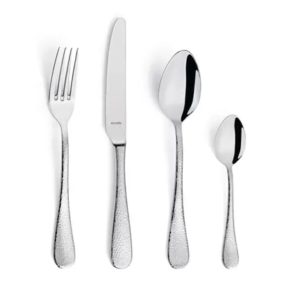 Set tacamuri, piese, Sierra, inox, argintiu