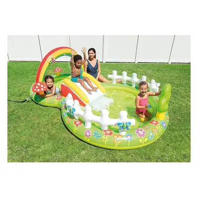 Piscina gonflabila pentru copii Fruit, L, 191x152x58 cm, polivinil, multicolor