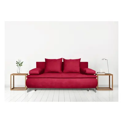 Canapea extensibila Sofie, cu lada pentru depozitare, locuri, 203x92x86 cm, Gri