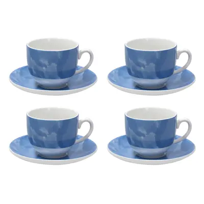 Set cesti de cafea cu farfurie Sfera, Andrea Fontebasso, ml, portelan, albastru