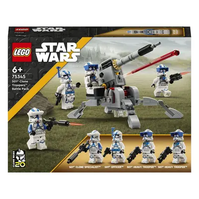 LEGO® Star Wars - Pachet de lupta Clone Troopers™ divizia 75345, piese