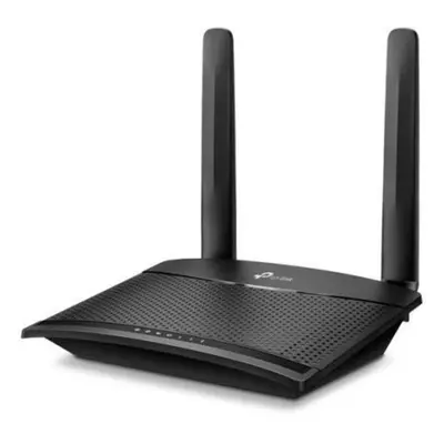 Router wireless TP-Link TL-MR100, N300, 4G LTE, Negru