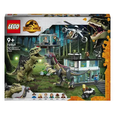 LEGO® Jurassic World - Atacul Giganotozaurului si Therizinosaurului 76949, piese