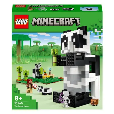 LEGO® Minecraft - Refugiul ursilor panda 21245, piese