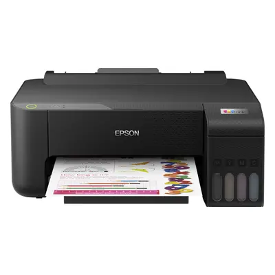 Imprimanta Epson L1210, Inkjet, A4, CISS, 10ppm, Duplex manual, USB, Negru