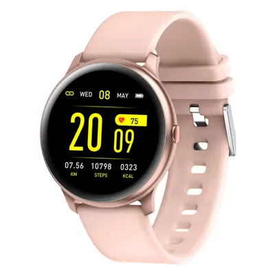 Smartwatch Maxcom FW32 Neon, bratara silicon, Roz