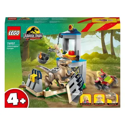 LEGO® Jurassic World - Evadarea unui Velociraptor 76957, piese