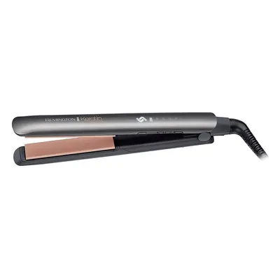 Placa de indreptat parul Remington Keratin Protect S8598, Invelis ceramic cu Cheratina si Ulei d