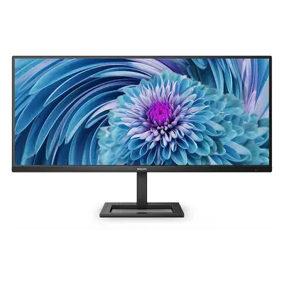 Monitor Philips VA 34" W, QHD, 100Hz, DisplayPort, 346E2LAE/00, Negru