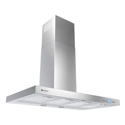 Hota Decorativa Globalo Nomina 90.4 Sensor, trepte de viteza, Soft-touch, m3/h, latime cm, Inox