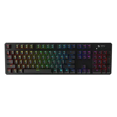 Tastatura gaming mecanica SPC Gear GK540 Magna, iluminare RGB, software macro, switch Kailh Red,