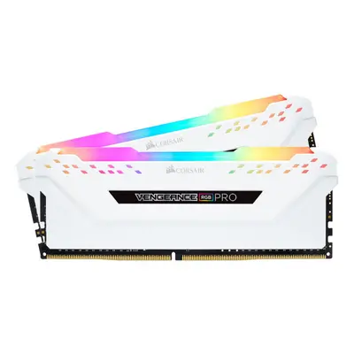 Memorie RAM Corsair Vengeance RGB PRO White 16GB DDR4 3200MHz CL16 Dual Channel Kit