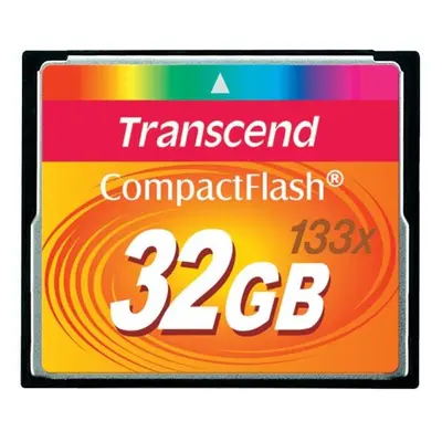 Card memorie Transcend Compact Flash 32GB, 133X