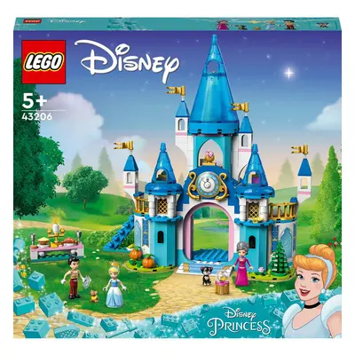 LEGO® Disney - Castelul Cenusaresei si al lui Fat-Frumos 43206, piese