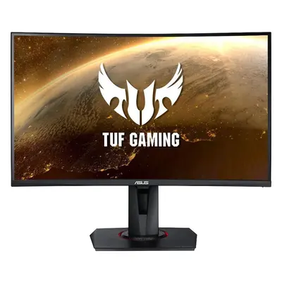 Monitor LED Asus CURBAT Gaming TUF VG27VQ, 27", VA, FULL HD, 1ms, 165HZ, FREESYNC, NEGRU