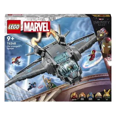 LEGO® Super Heroes - Quinjetul Razbunatorilor 76248, piese