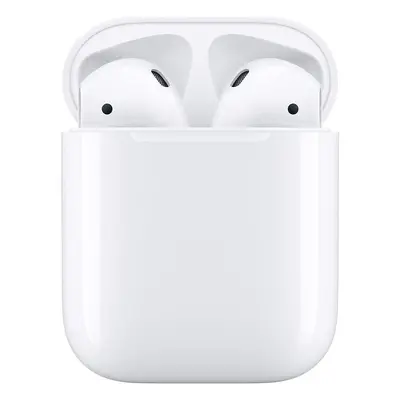 Casti Apple AirPods 2, microfon, in ear, True Wireless, Alb