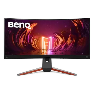 Monitor LED Gaming Curbat BenQ Mobiuz EX3410R, 34inch WUHD VA, 2ms, 144Hz, Gri