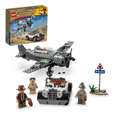 LEGO® Indiana Jones - Urmarire cu avionul de vanatoare 77012, piese