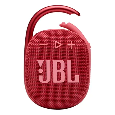 Boxa JBL Clip 4, Bluetooth Rezistent la apa, Rezistent la praf ,Rosu