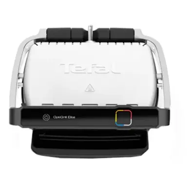 Gratar electric Tefal OptiGrill Elite GC750D30, programe, 30x20 cm, termostat reglabil, Negru/In