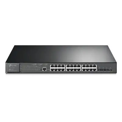 Switch cu management L2 TP-Link TL-SG3428XMP, Porturi Gigabit, x SFP+ Gigabit