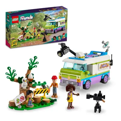 LEGO® Friends - Studioul mobil de stiri 41749, piese