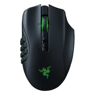 Mouse gaming wireless Razer Naga V2 Pro, 30.000 DPI, Negru