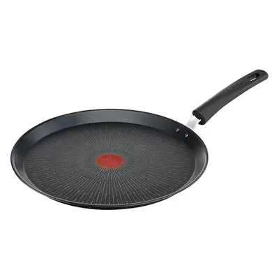 Tigaie clatite TEFAL Unlimited G2553872, 25cm, aluminiu, Thermo Signal, negru