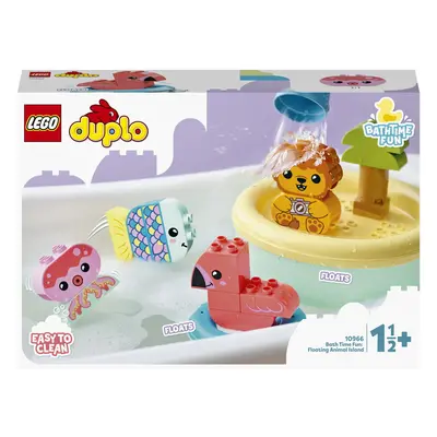 LEGO® DUPLO - Prima mea distractie la baie: Insula animalelor plutitoare 10966, piese