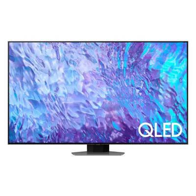 Televizor Samsung QLED 55Q80C, cm, Smart, 4K Ultra HD, Clasa G, Negru