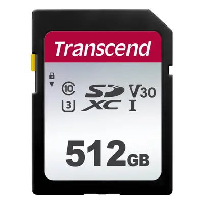 Card de memorie Transcend SDC300S SDXC, 512GB, Clasa 10, UHS-I, U3