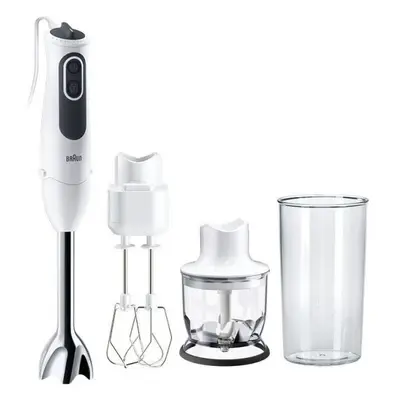 Blender vertical BRAUN MultiQuick 3V Vario MQ3125B, 750W, trepte viteza, alb