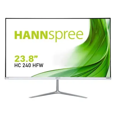 Monitor ADS LED Hannspree 23.8" HC240HFW, Full HD (1920 x 1080), VGA, HDMI, Boxe, Alb