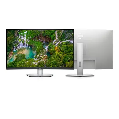 Monitor LED DELL S3221QSA Curbat 31.5 inch UHD VA ms Hz HDR FreeSync, Negru\Argintiu