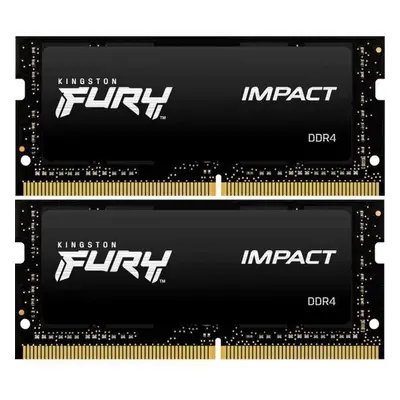 Memorii laptop Kingston Impact 32GB(2x16GB), DDR4-3200Mhz, CL20, Dual Channel