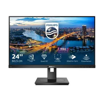 Monitor 23.8" Philips 245B1 WLED, QHD, 4ms, 75Hz, Negru