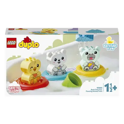 LEGO® DUPLO - Prima mea distractie la baie: Tren cu animale plutitoare 10965, piese