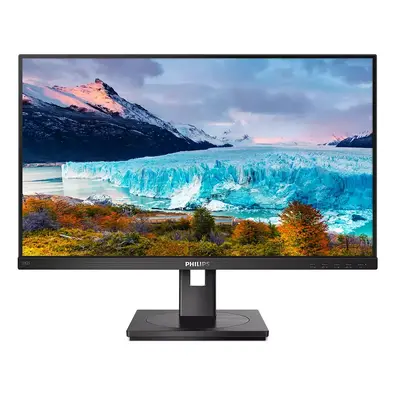 Monitor IPS LED Philips 23.8" , Full HD , Boxe, Pivot, Negru