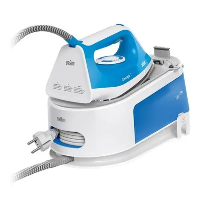 Statie de calcat BRAUN CareStyle IS1012BL, 2200W, 340g/min, 1.5l, talpa ceramica, Alb-Albastru